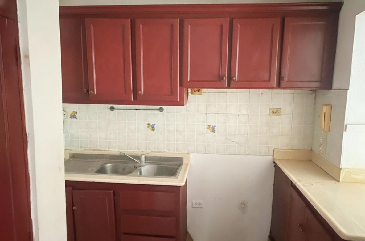 Cocina con desayunador
